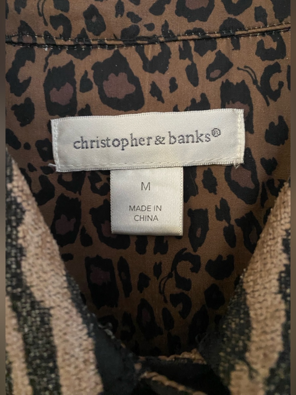 Christopher & Banks Jacket (M) with JM Blouse (L) - Picture 8 of 14